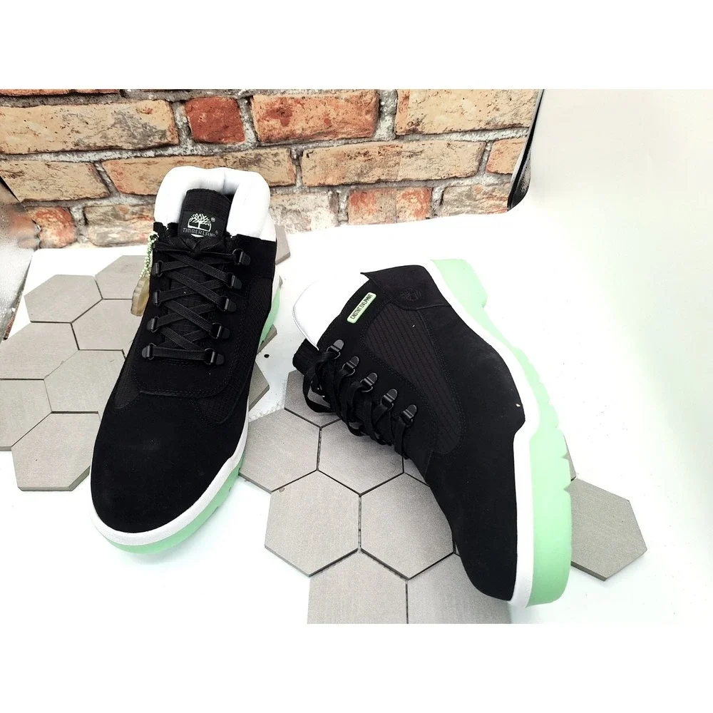 Timberland x CNSTNT DVLPMNT Size 13 Waterproof Field Boot Black Glow In The Dark - Picture 8 of 13